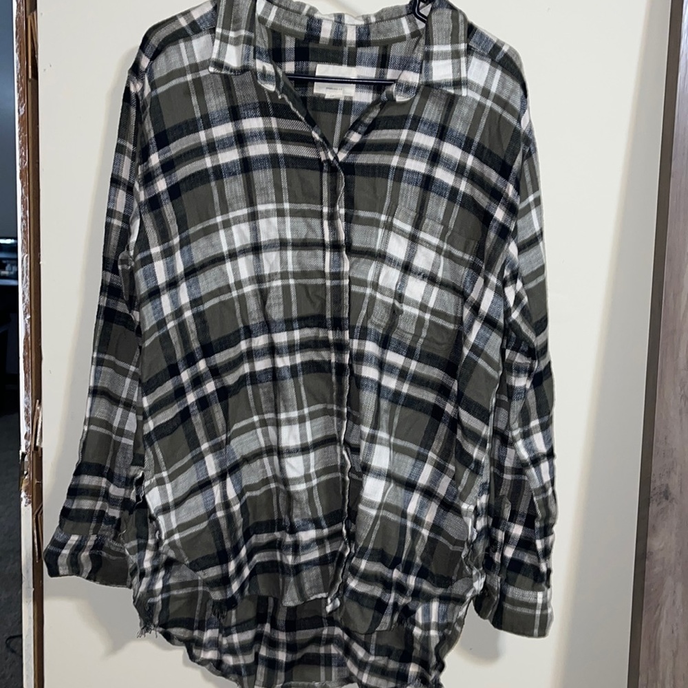 Green flannel